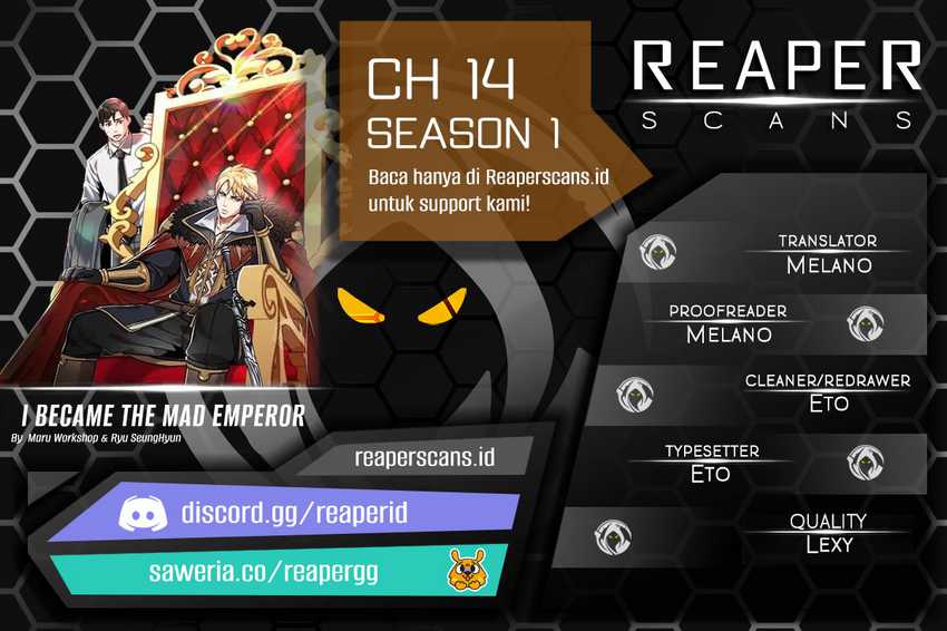 Baca Komik I Became the Mad Emperor Chapter 14 Gambar 1