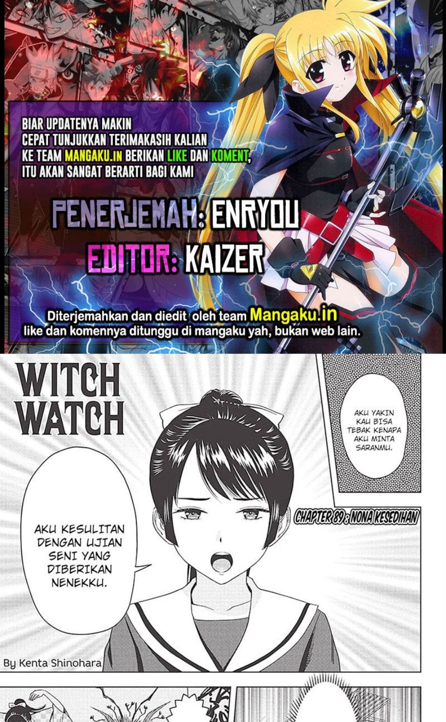 Baca Komik Witch Watch Chapter 89 Gambar 1