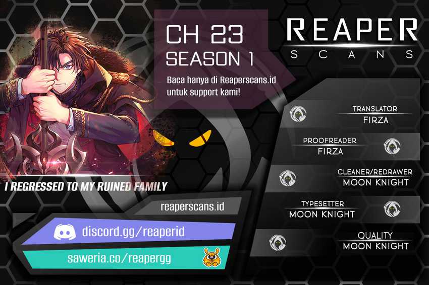 Komik I Regressed to My Ruined Family Chapter 23 gambar nomor 1