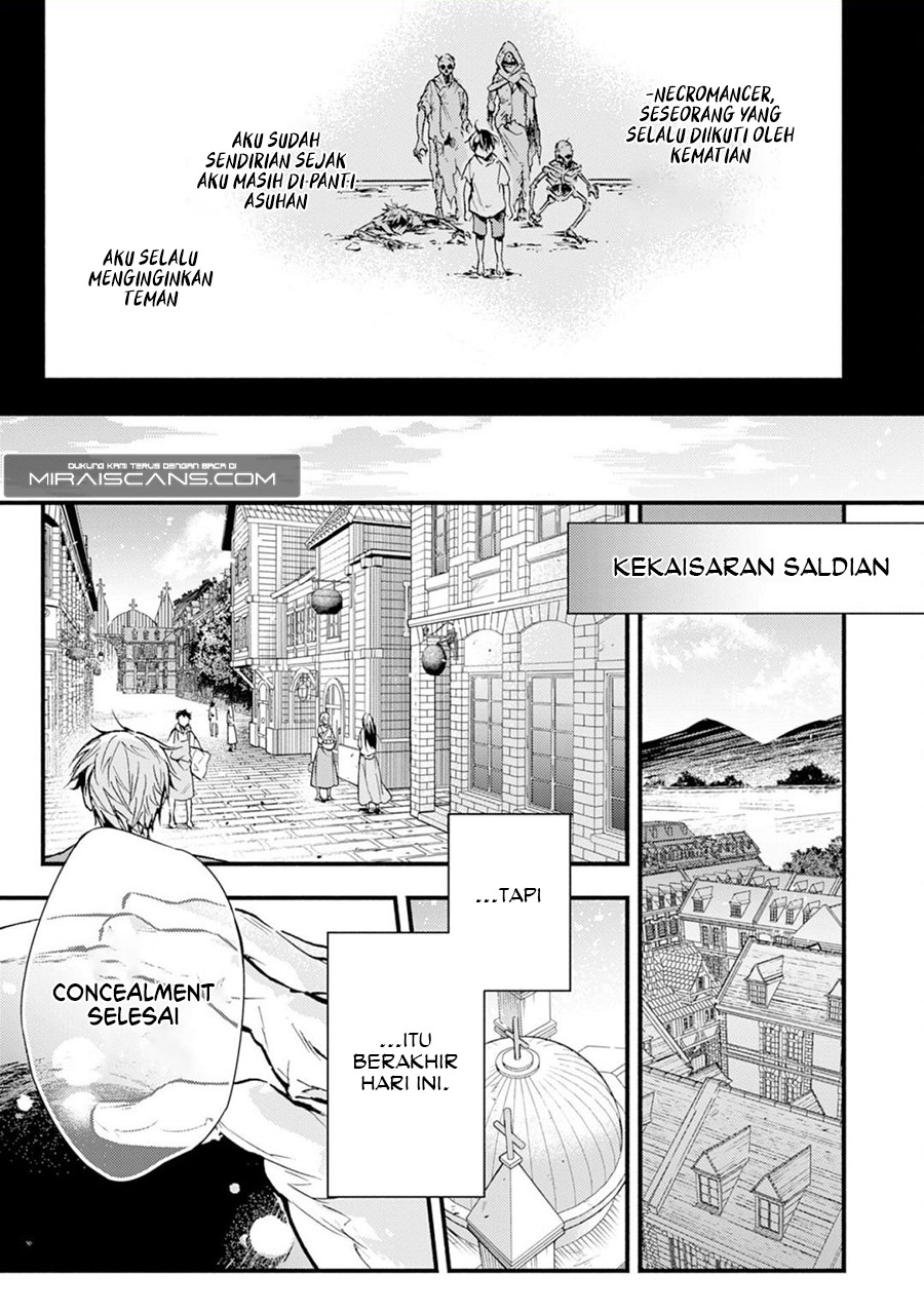 Baca Manga A Lone Necromancer Who Leads an Army of Immortals, Changed His Job to Become an SSS Rank Adventurer Chapter 02 Gambar 2