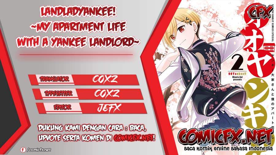 Baca Komik LandLadyankee! ~My Apartment Life with a Yankee Landlord~ Chapter 08 Gambar 1