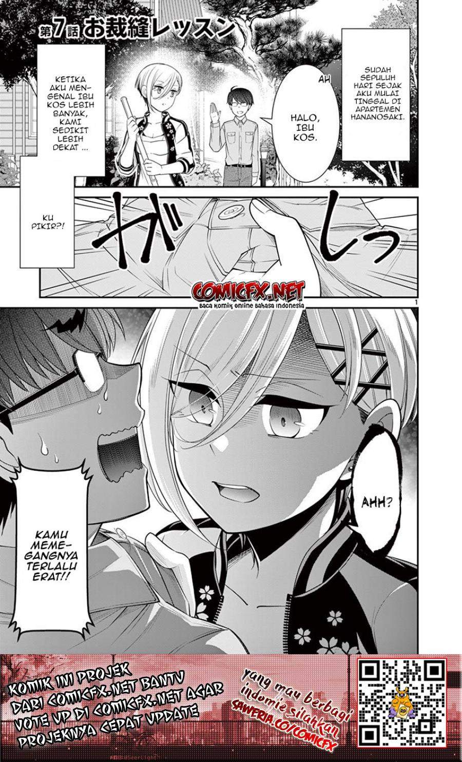 Baca Manga LandLadyankee! ~My Apartment Life with a Yankee Landlord~ Chapter 07 Gambar 2
