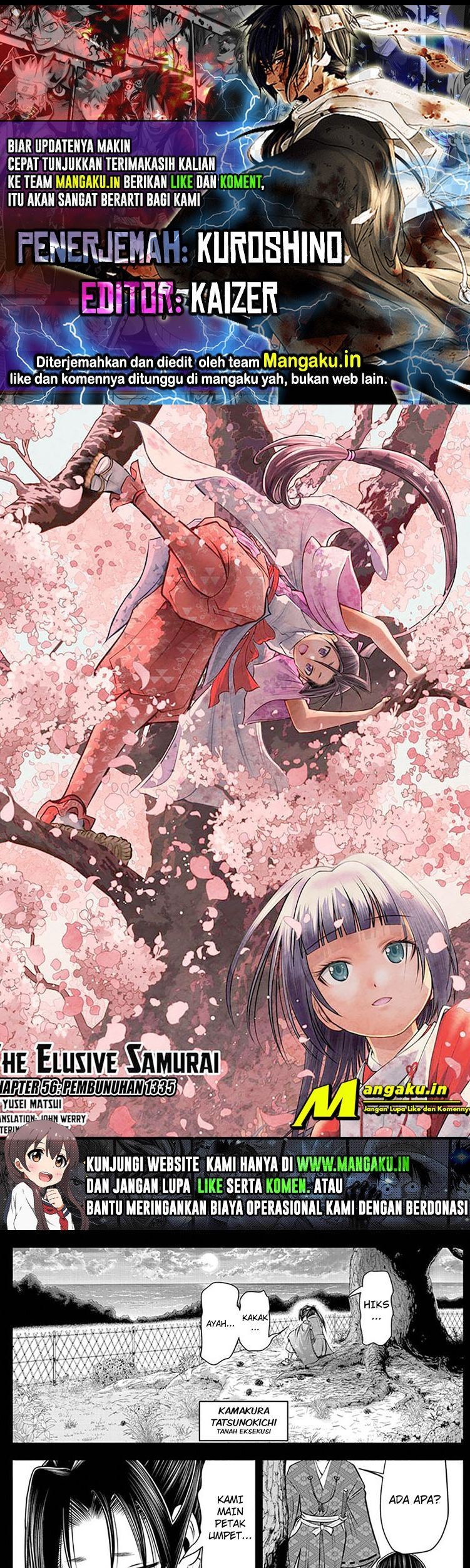 the elusive samurai chapter 56 - Page 1