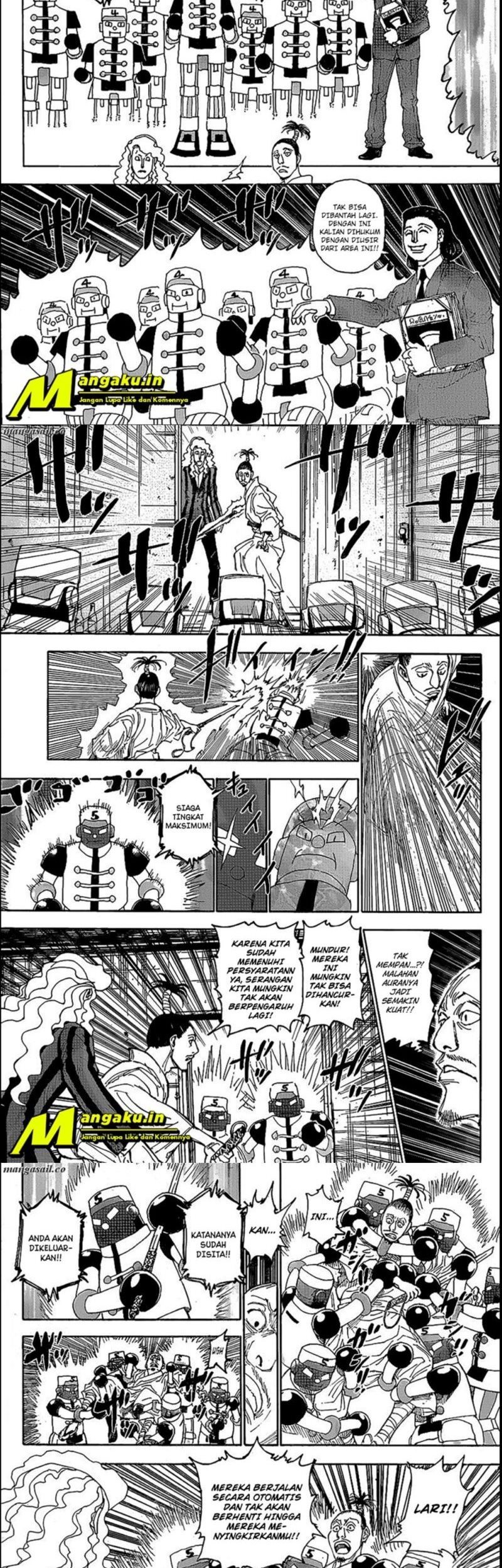 Hunter x Hunter Chapter 399 Gambar 10
