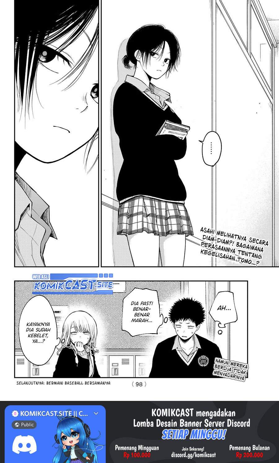 Kuroiwa Medaka ni Watashi no Kawaii ga Tsuujinai Chapter 70 Gambar 16