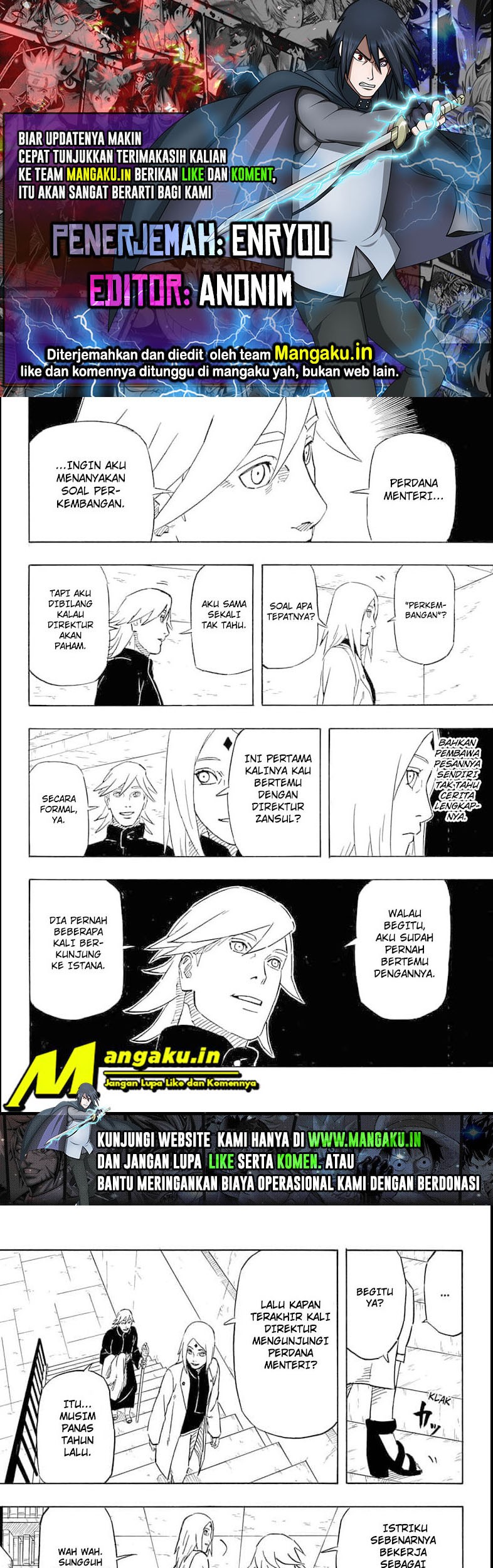 Baca Komik Naruto Sasuke’s Story The Uchiha And The Heavenly Stardust Chapter 05.2 Gambar 1