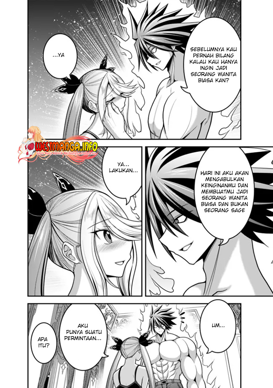 Kujibiki Tokushou: Musou Harem-ken Chapter 39.1 Gambar 12