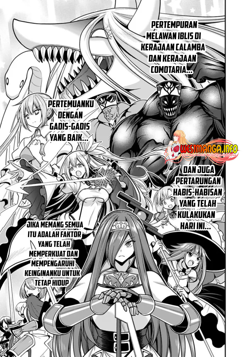 Kujibiki Tokushou: Musou Harem-ken Chapter 39.1 Gambar 9