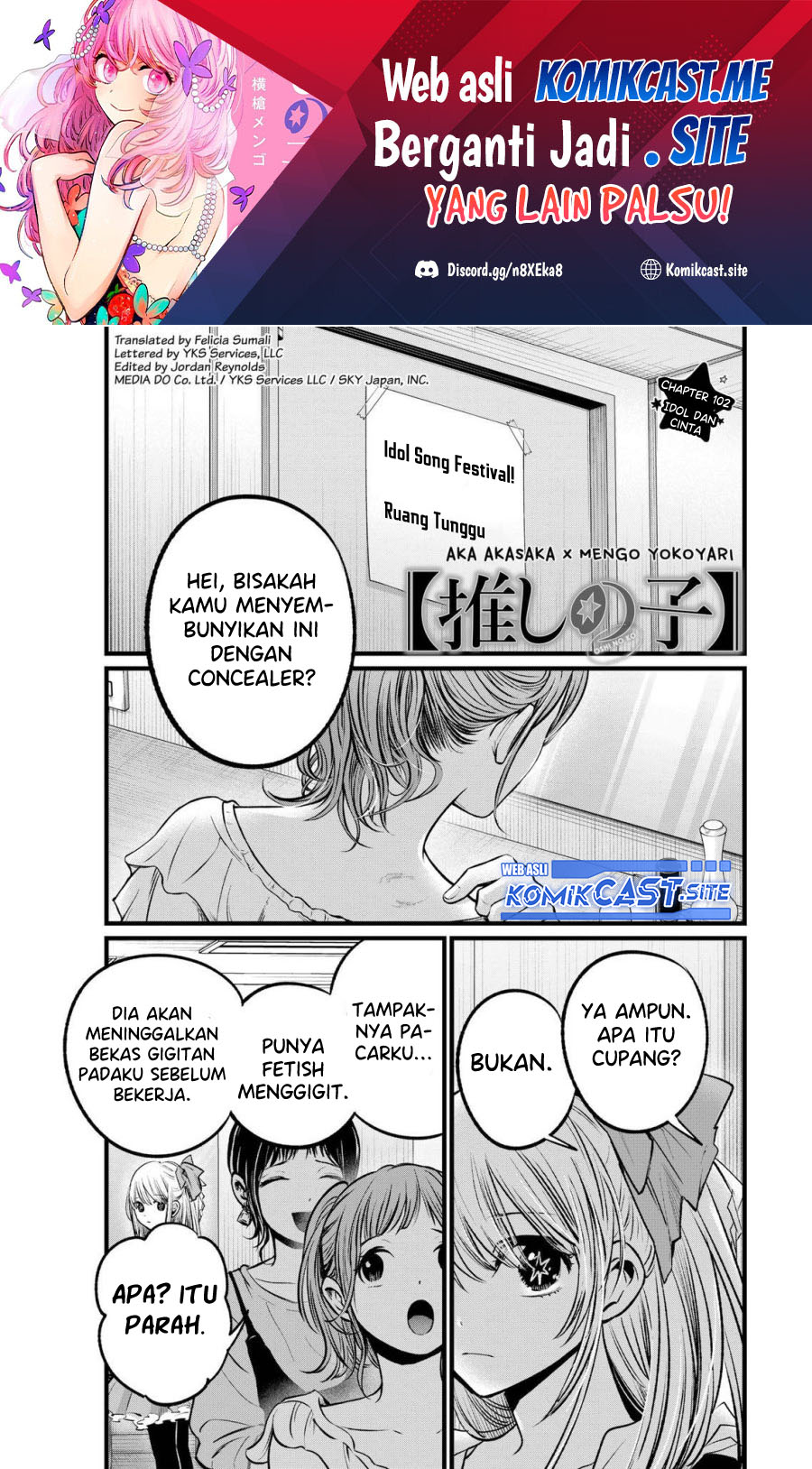 Baca Manga Oshi no Ko Chapter 102 Gambar 2