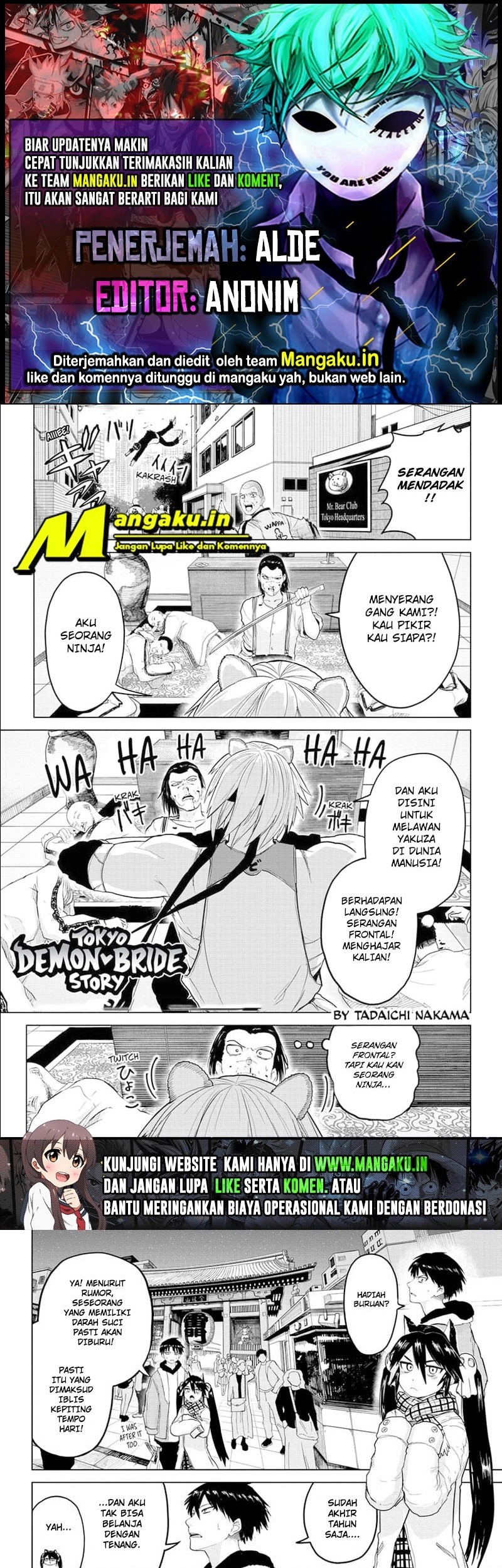 Baca Komik Dai Tokyo Oniyome-den Chapter 10 Gambar 1