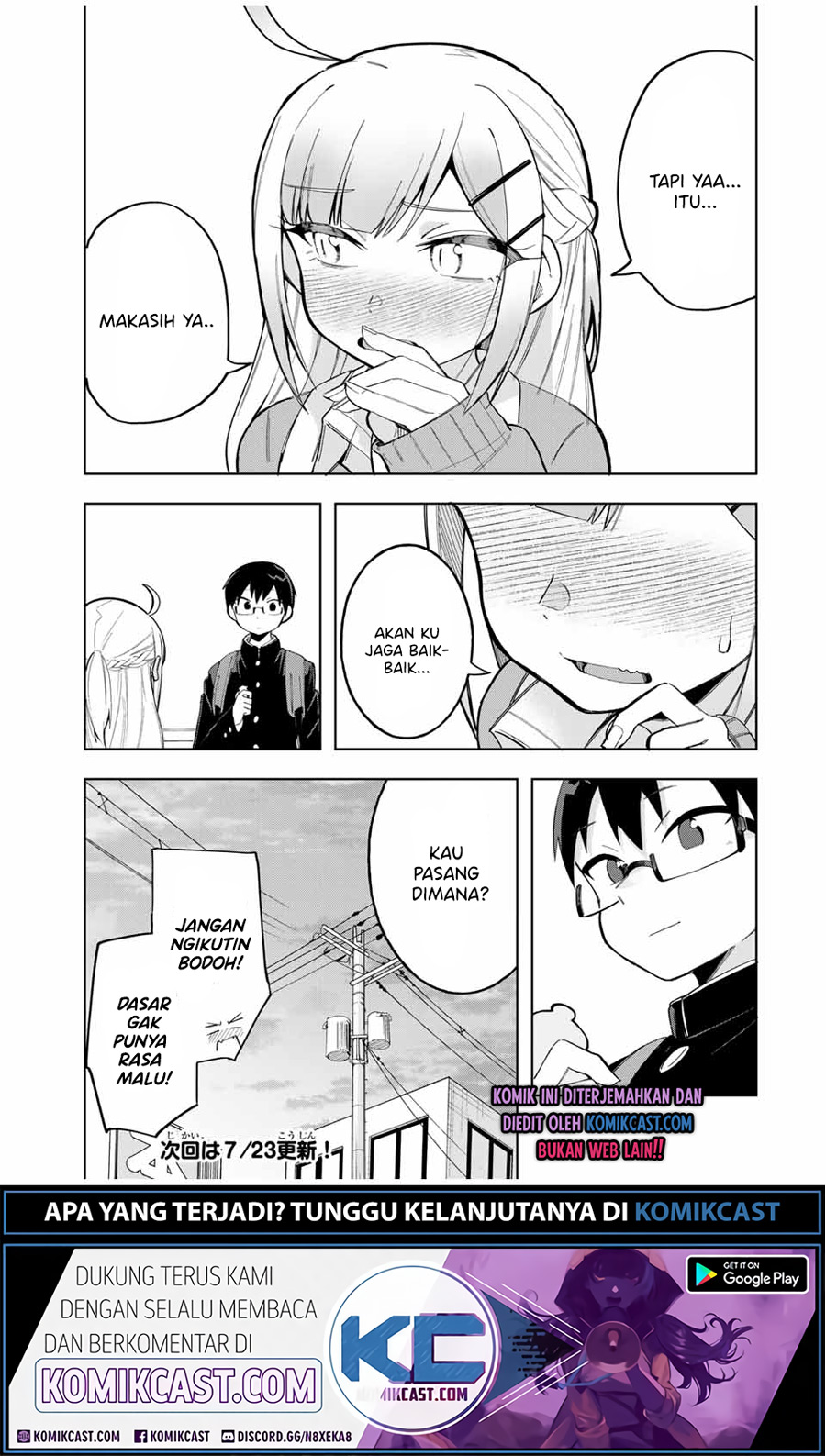 Doujima-kun wa Doujinai Chapter 25 Gambar 20