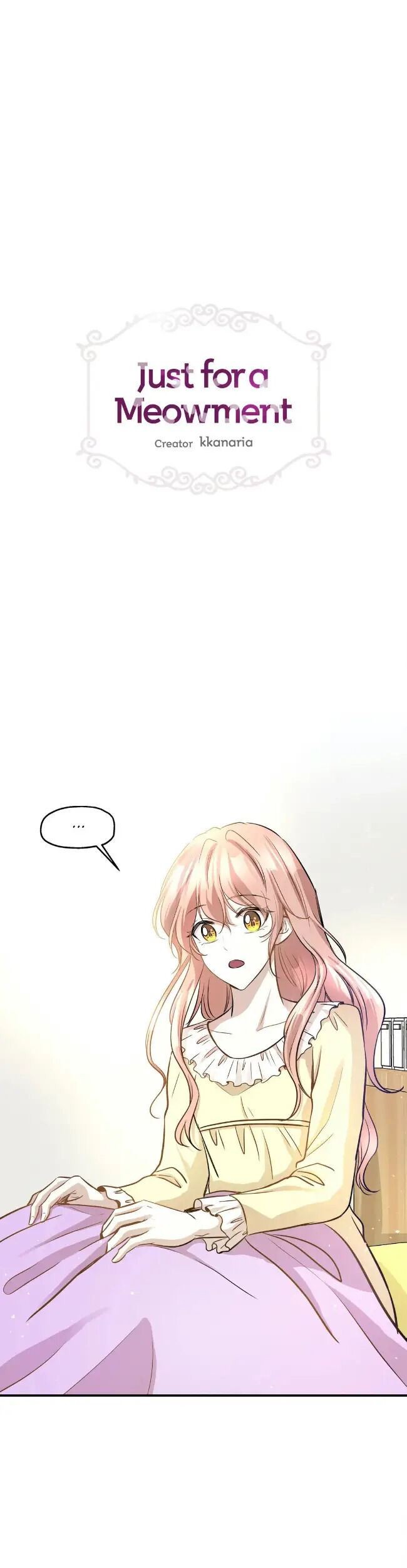 Komik Just for a Meowment Chapter 63 gambar nomor 1