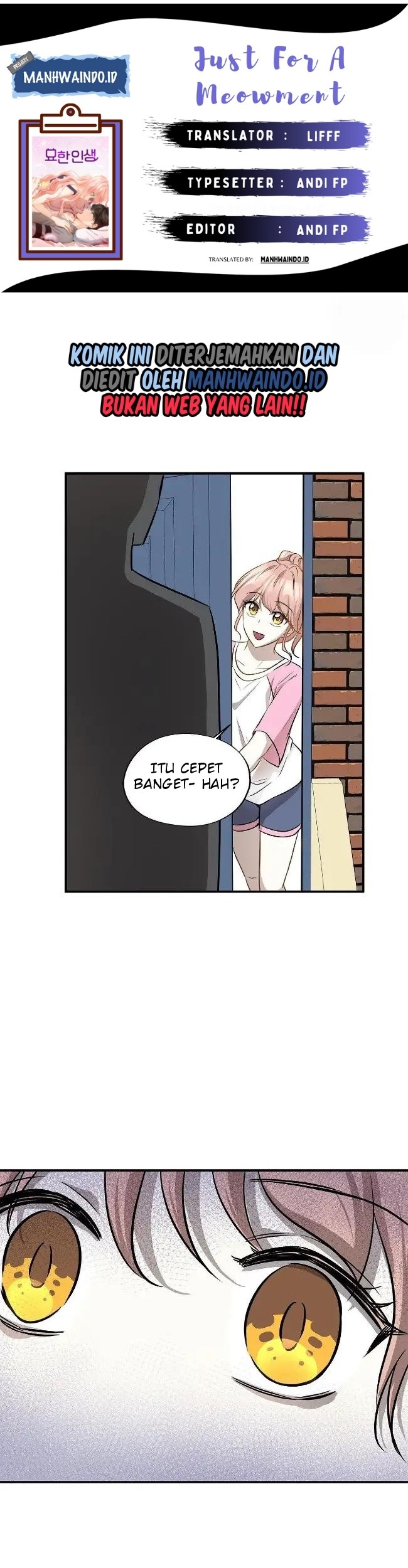 Baca Komik Just for a Meowment Chapter 59 Gambar 1