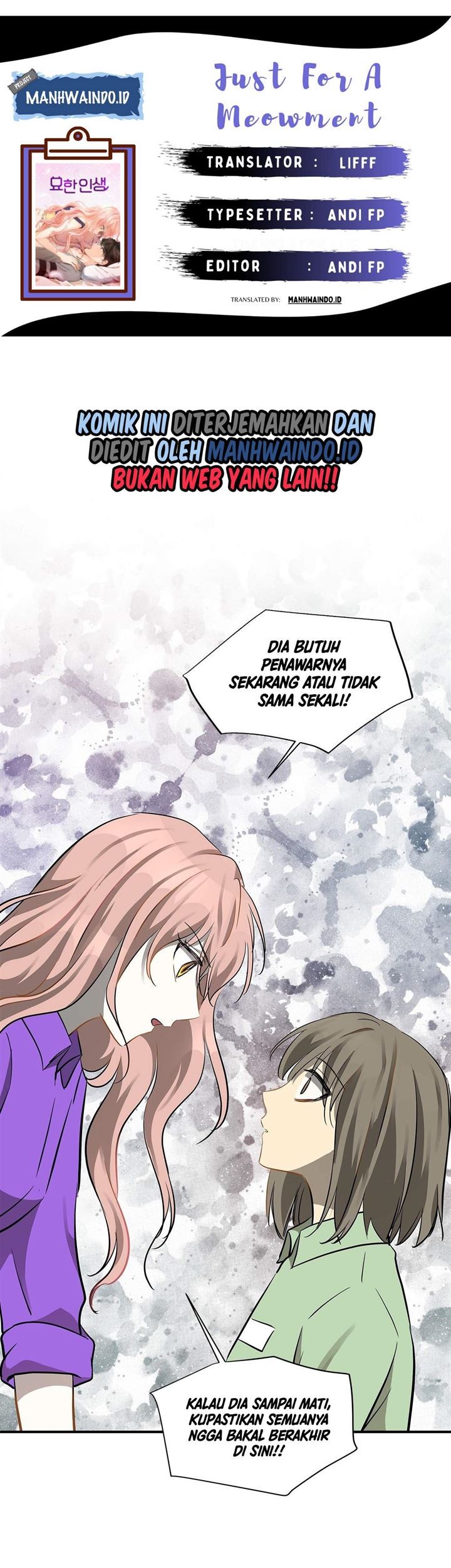 Baca Komik Just for a Meowment Chapter 48 Gambar 1