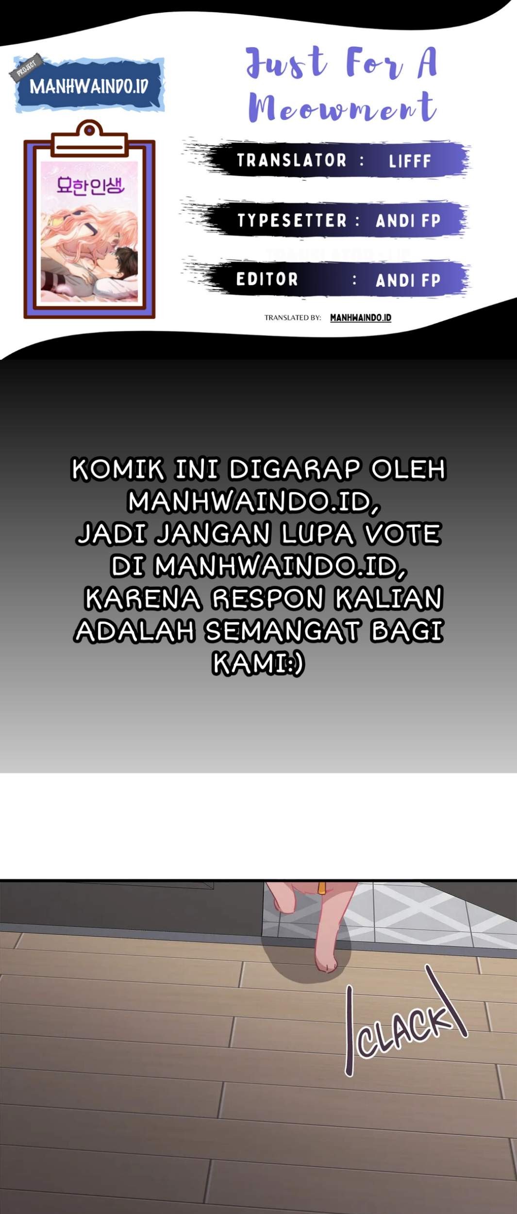 Komik Just for a Meowment Chapter 35 gambar nomor 1