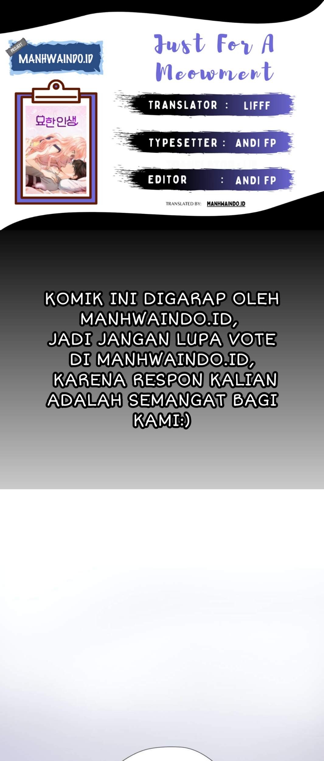 Baca Komik Just for a Meowment Chapter 25 Gambar 1