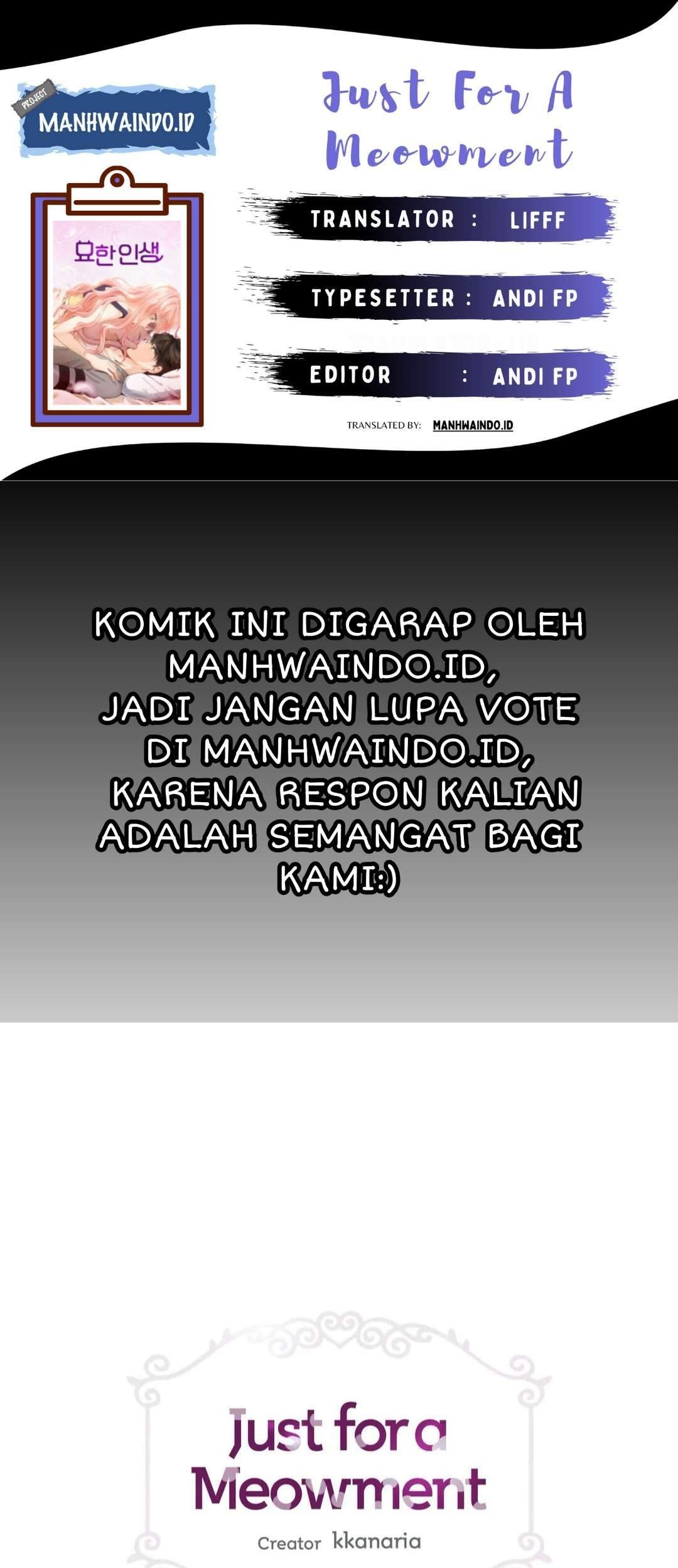 Baca Komik Just for a Meowment Chapter 19 Gambar 1