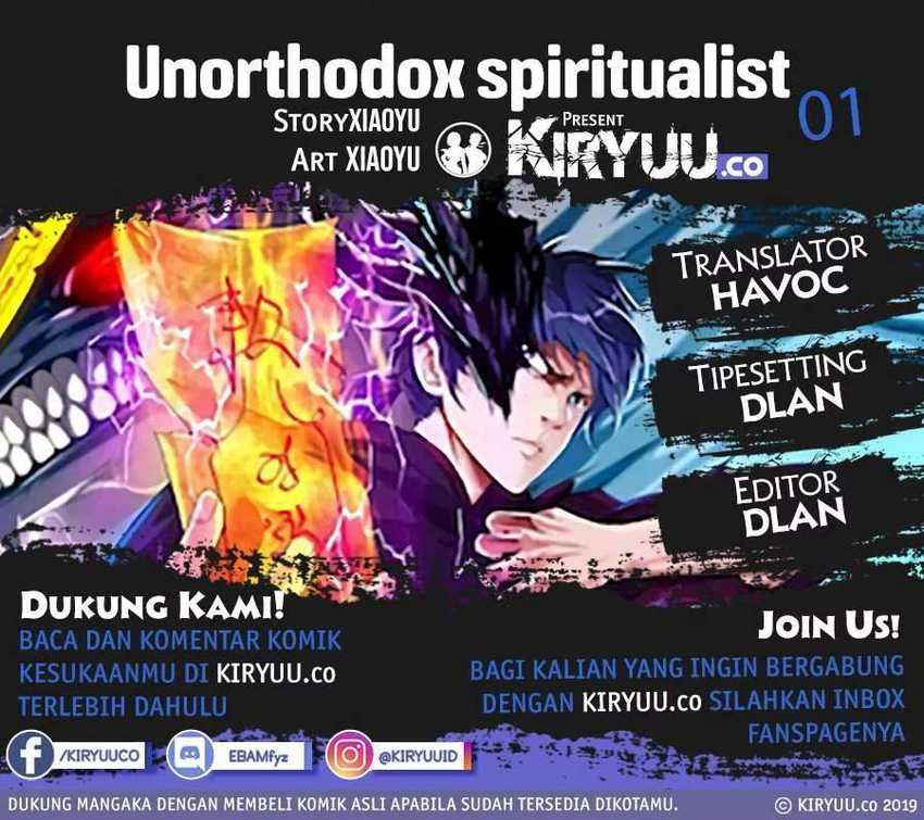 Komik Unorthodox Spiritualist Chapter 01 gambar nomor 1