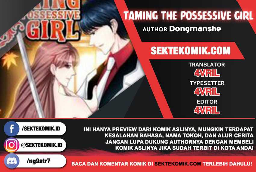 Baca Komik Taming The Possessive Girl Chapter 4 Gambar 1