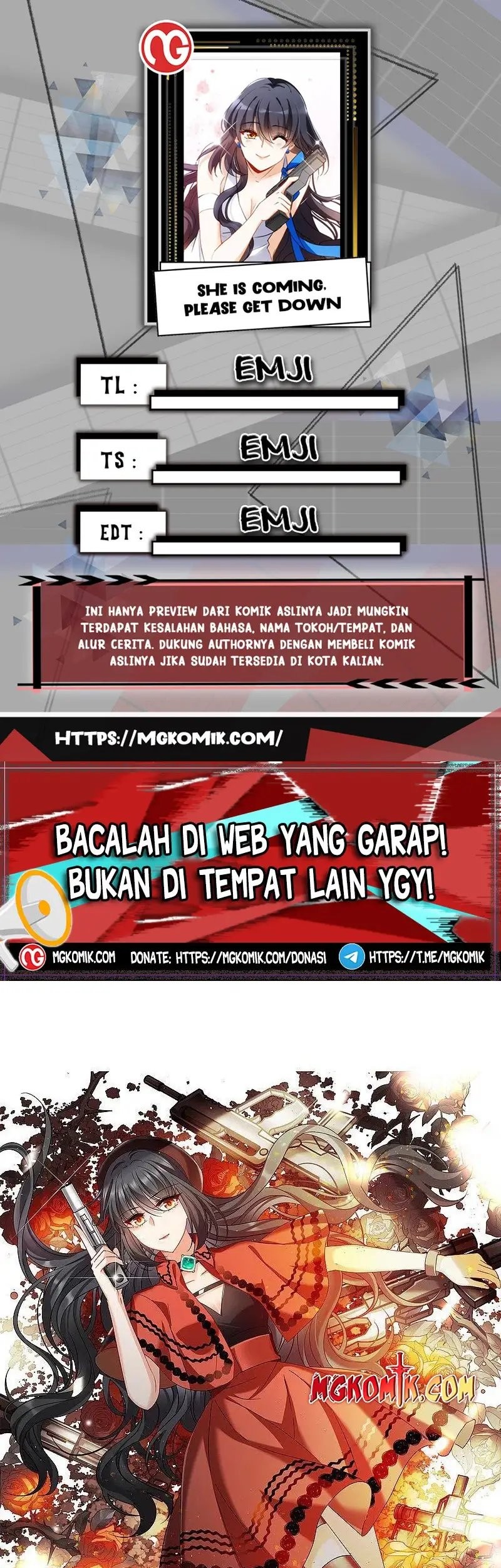 Komik She Is Coming, Please Get Down! Chapter 99.1 gambar nomor 1