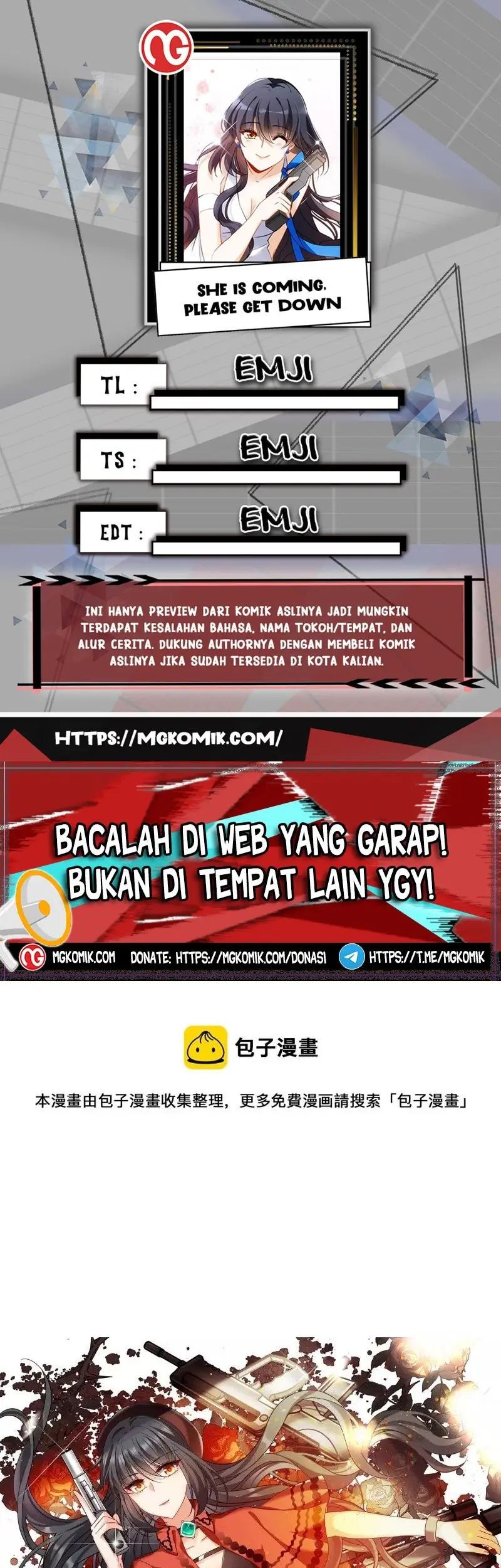Komik She Is Coming, Please Get Down! Chapter 98.1 gambar nomor 1
