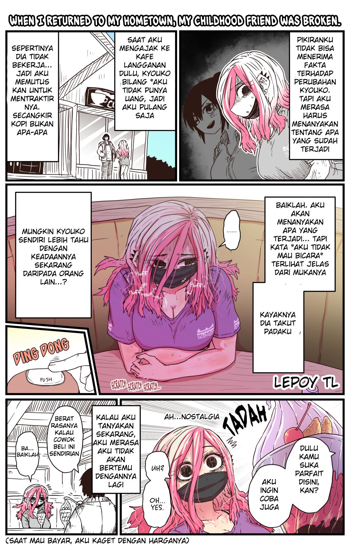 Baca Manga Jimoto ni Kaettekitara Osananajimi ga Kowareteta Chapter 2 Gambar 2