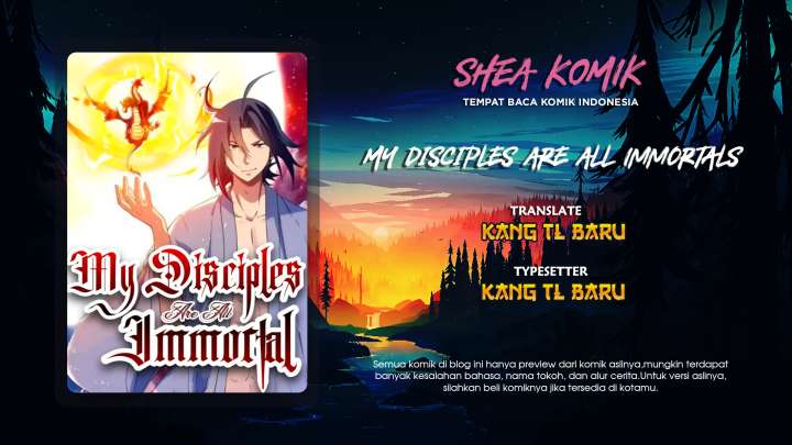 Komik My Disciples Are All Immortals Chapter 109 gambar nomor 1