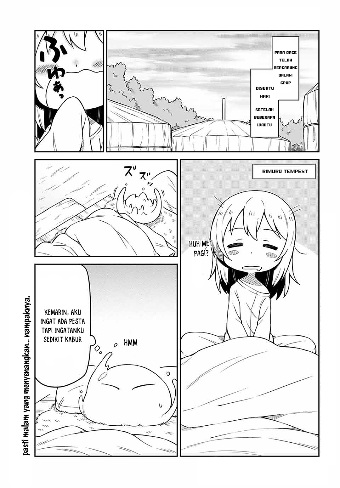 Baca Komik Tenchura! Tensei Shitara Slime Datta Ken Chapter 03 Gambar 1