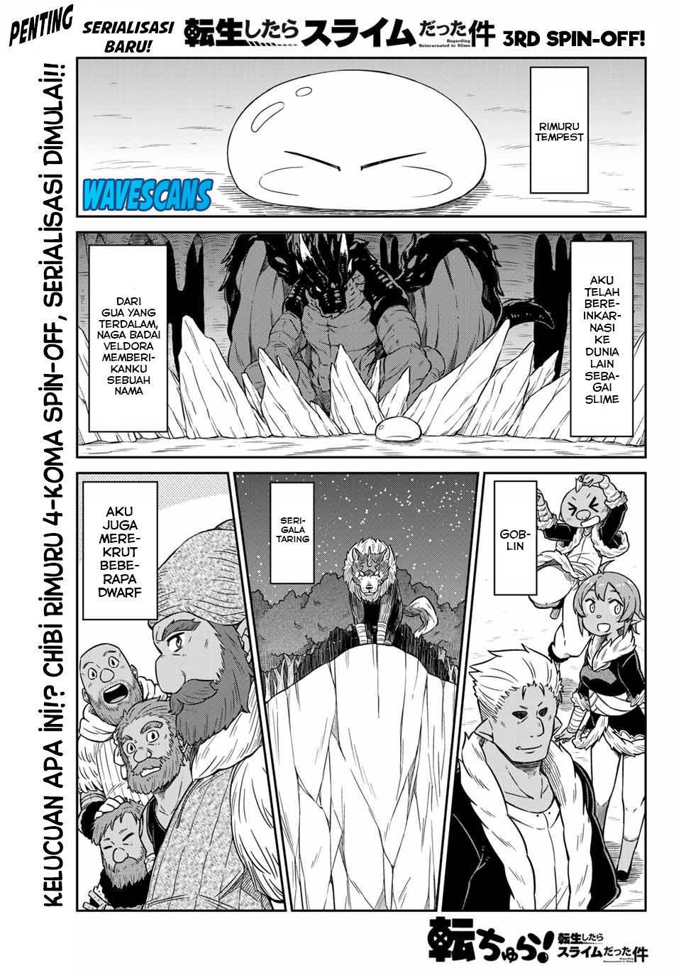 Baca Manga Tenchura! Tensei Shitara Slime Datta Ken Chapter 01 Gambar 2