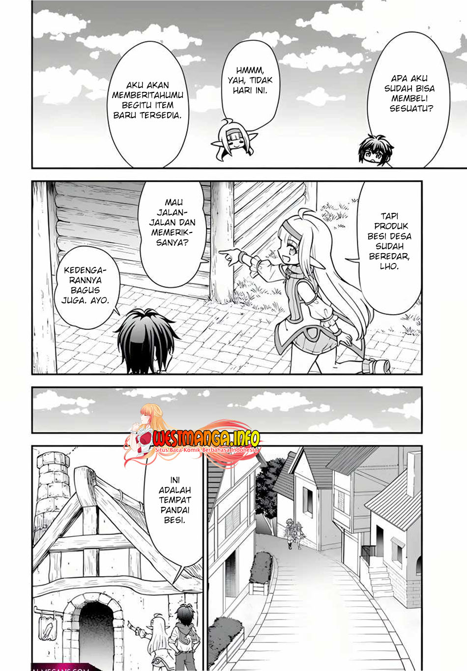 Tenohira Kaitakumura de Isekai Kenkouki ~Fueteku Yome-tachi to Nonbiri Mujintou Raifu~ Chapter 35 Gambar 7