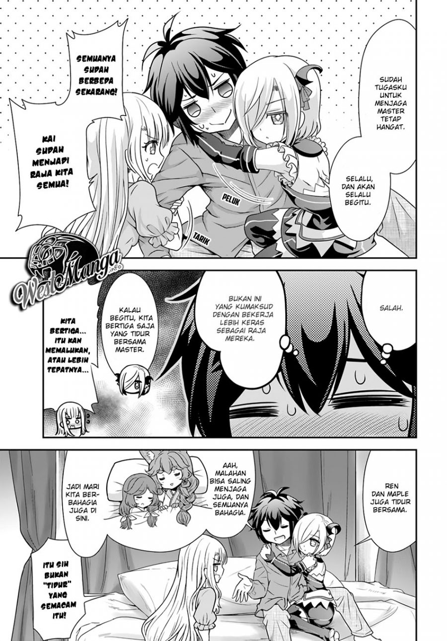 Tenohira Kaitakumura de Isekai Kenkouki ~Fueteku Yome-tachi to Nonbiri Mujintou Raifu~ Chapter 20 Gambar 21