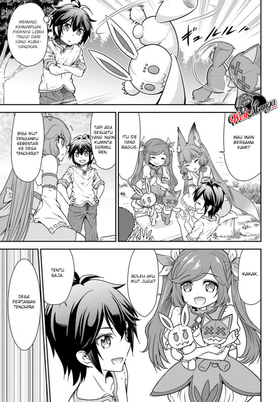 Tenohira Kaitakumura de Isekai Kenkouki ~Fueteku Yome-tachi to Nonbiri Mujintou Raifu~ Chapter 18 Gambar 16