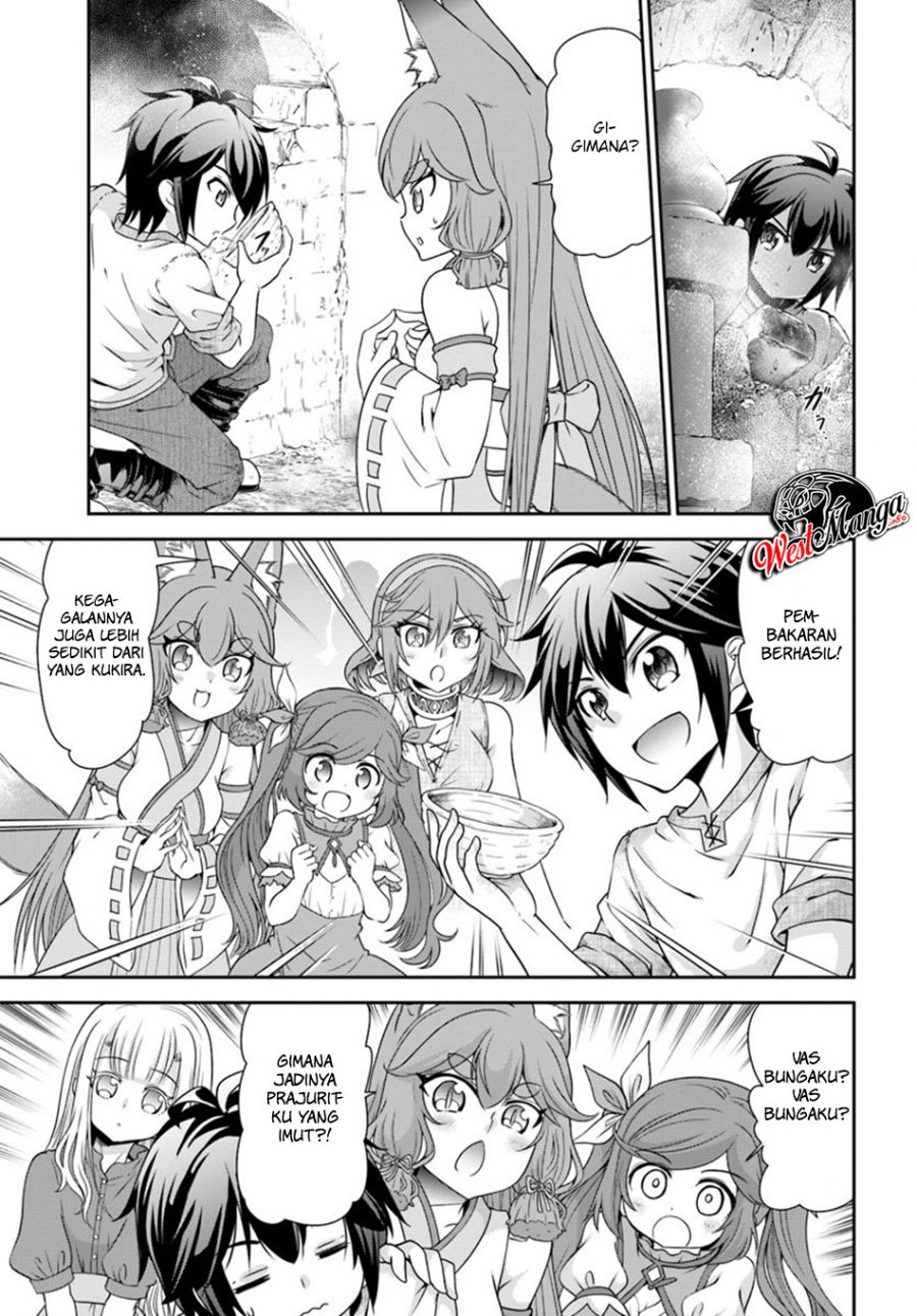 Tenohira Kaitakumura de Isekai Kenkouki ~Fueteku Yome-tachi to Nonbiri Mujintou Raifu~ Chapter 18 Gambar 29