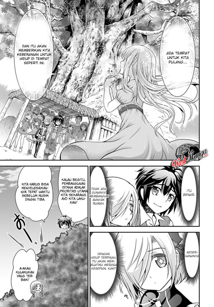 Tenohira Kaitakumura de Isekai Kenkouki ~Fueteku Yome-tachi to Nonbiri Mujintou Raifu~ Chapter 17 Gambar 18