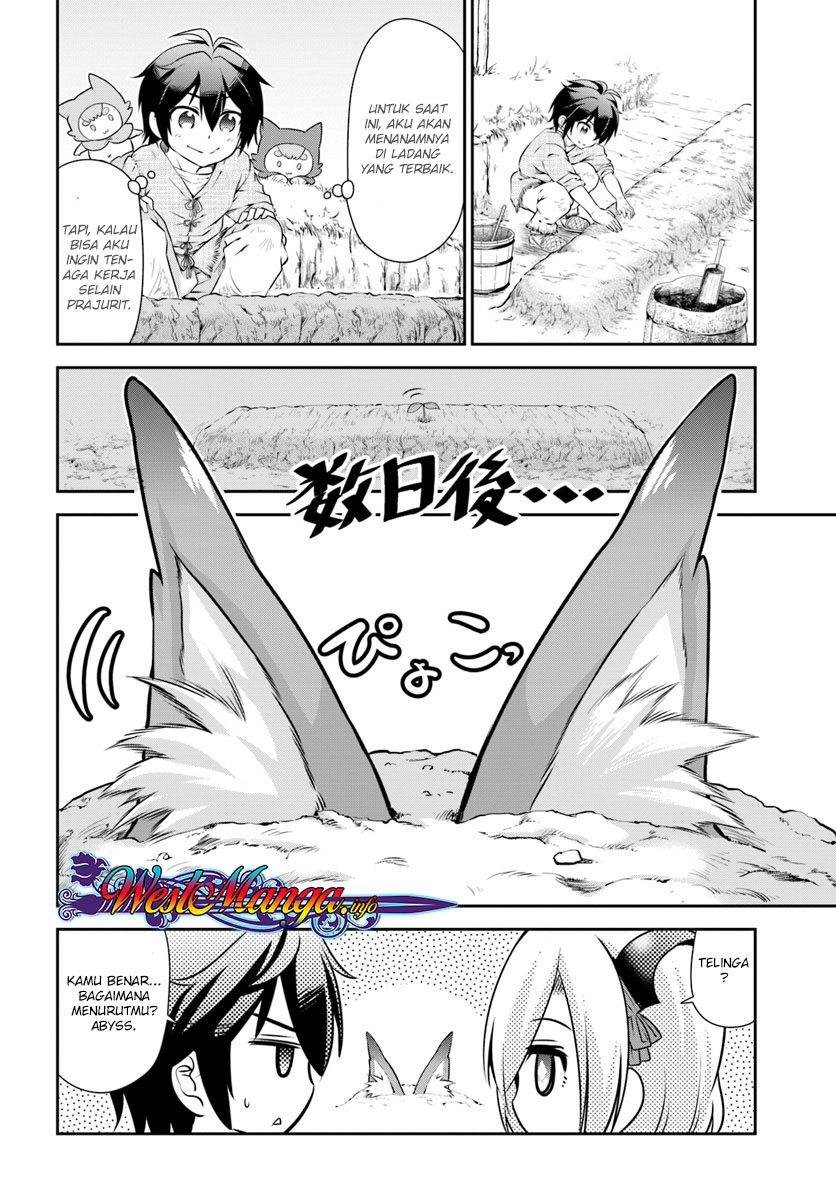 Tenohira Kaitakumura de Isekai Kenkouki ~Fueteku Yome-tachi to Nonbiri Mujintou Raifu~ Chapter 08 Gambar 24