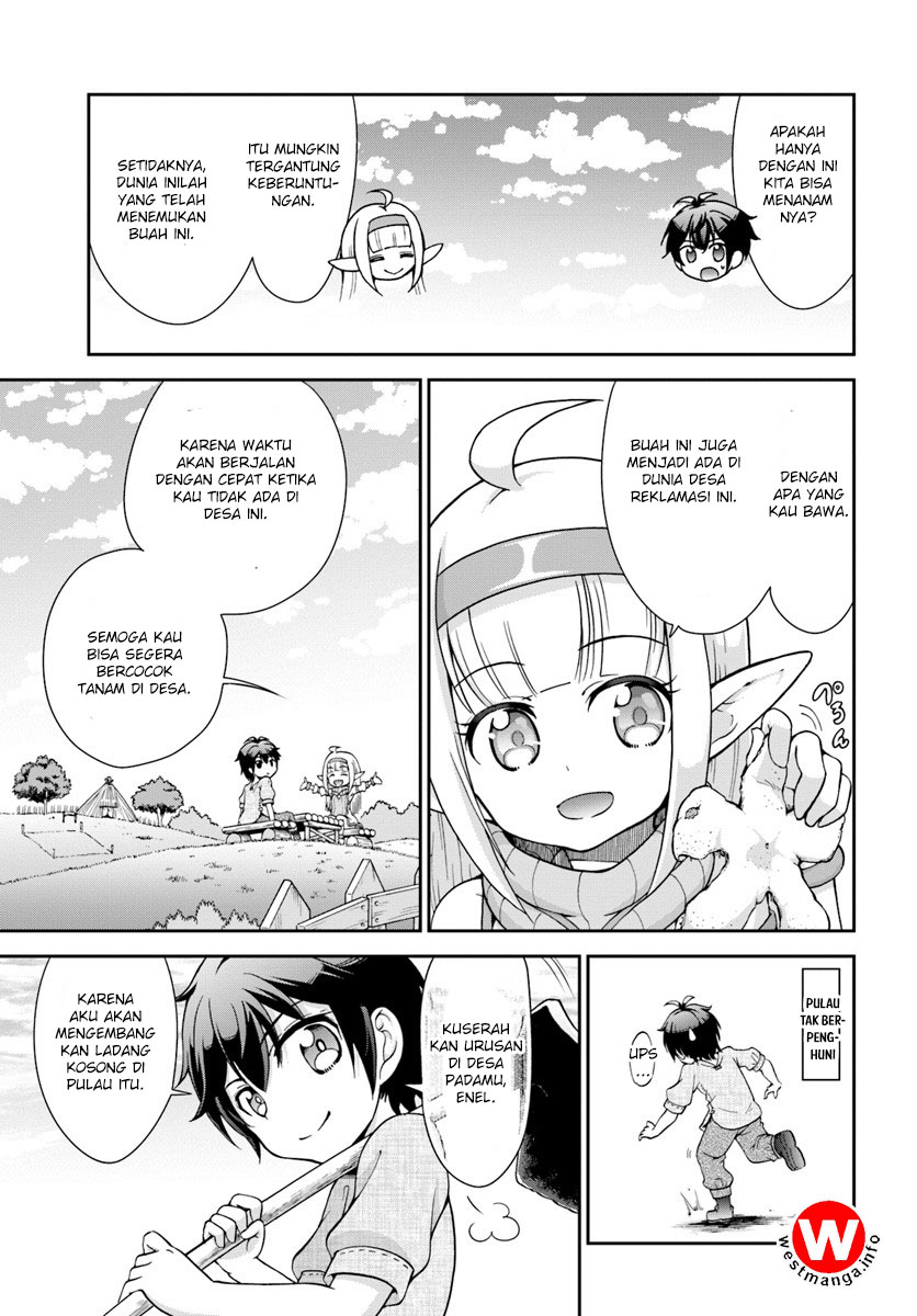Tenohira Kaitakumura de Isekai Kenkouki ~Fueteku Yome-tachi to Nonbiri Mujintou Raifu~ Chapter 04 Gambar 6