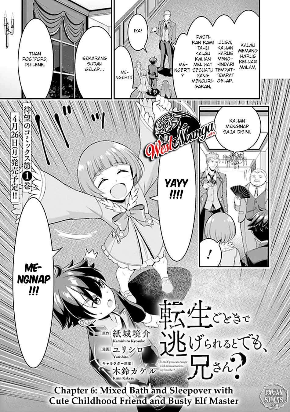 Tensei Gotoki de Nigerareru to demo, Nii-san? Chapter 06.1 Gambar 5