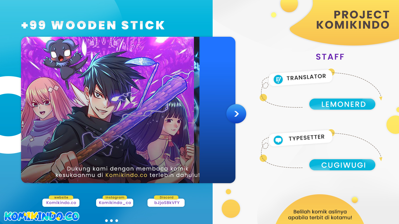 Baca Komik +99 Wooden Stick Chapter 44 Gambar 1
