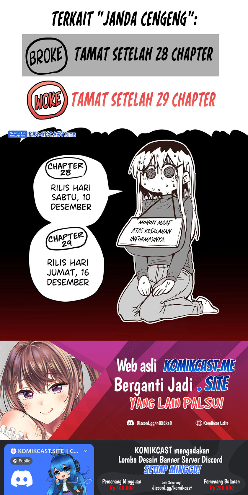 Baca Manga My Divorced Crybaby Neighbour Chapter 52.5 Gambar 2