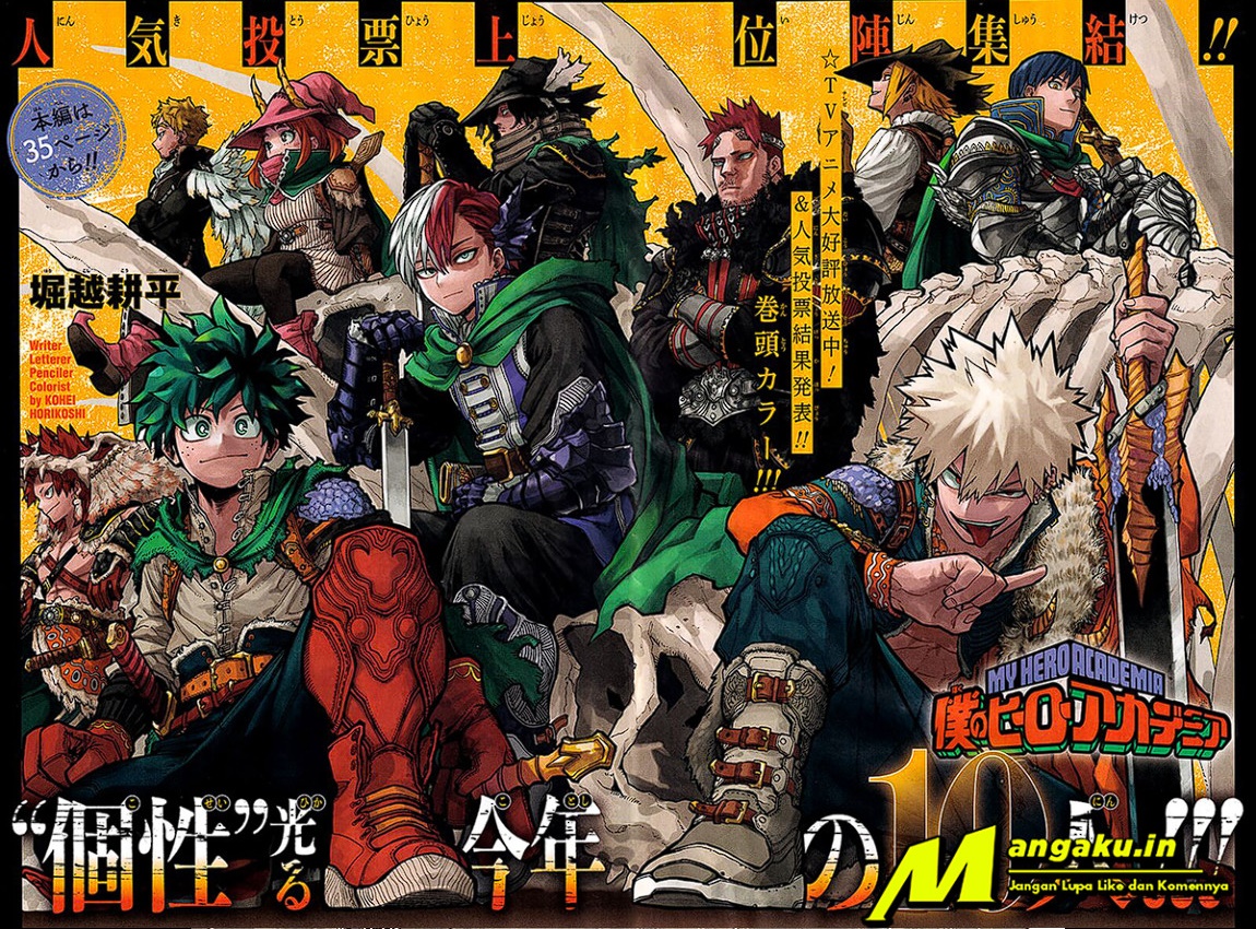 Baca Manga Boku no Hero Academia Chapter 376 Gambar 2