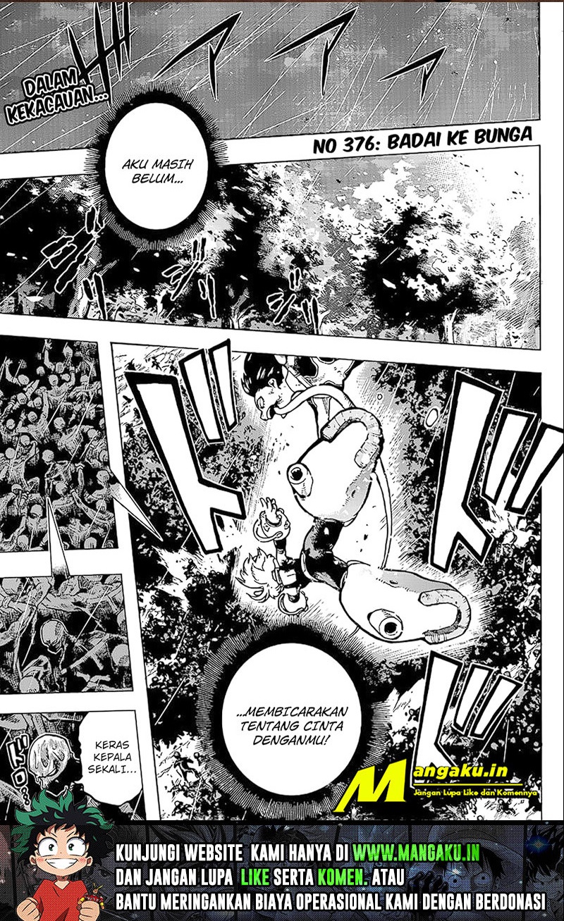 Boku no Hero Academia Chapter 376 Gambar 3