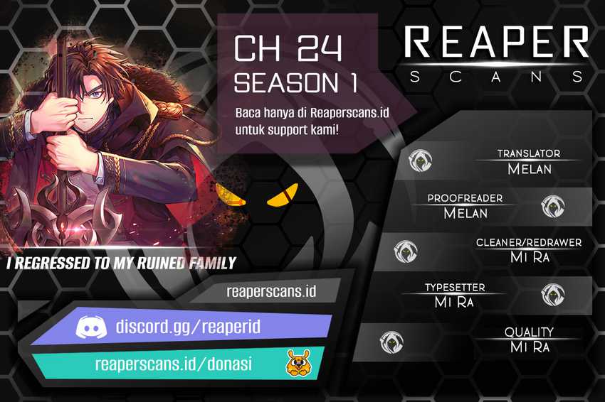 Komik I Regressed to My Ruined Family Chapter 24 gambar nomor 1