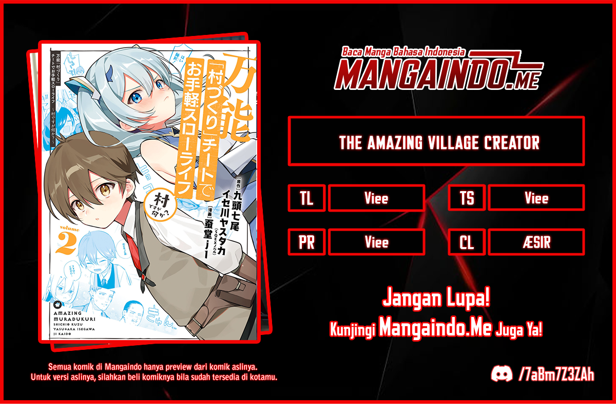 Baca Komik The Amazing Village Creator: Slow Living with the Village Building Cheat Skill Chapter 02.1 Gambar 1