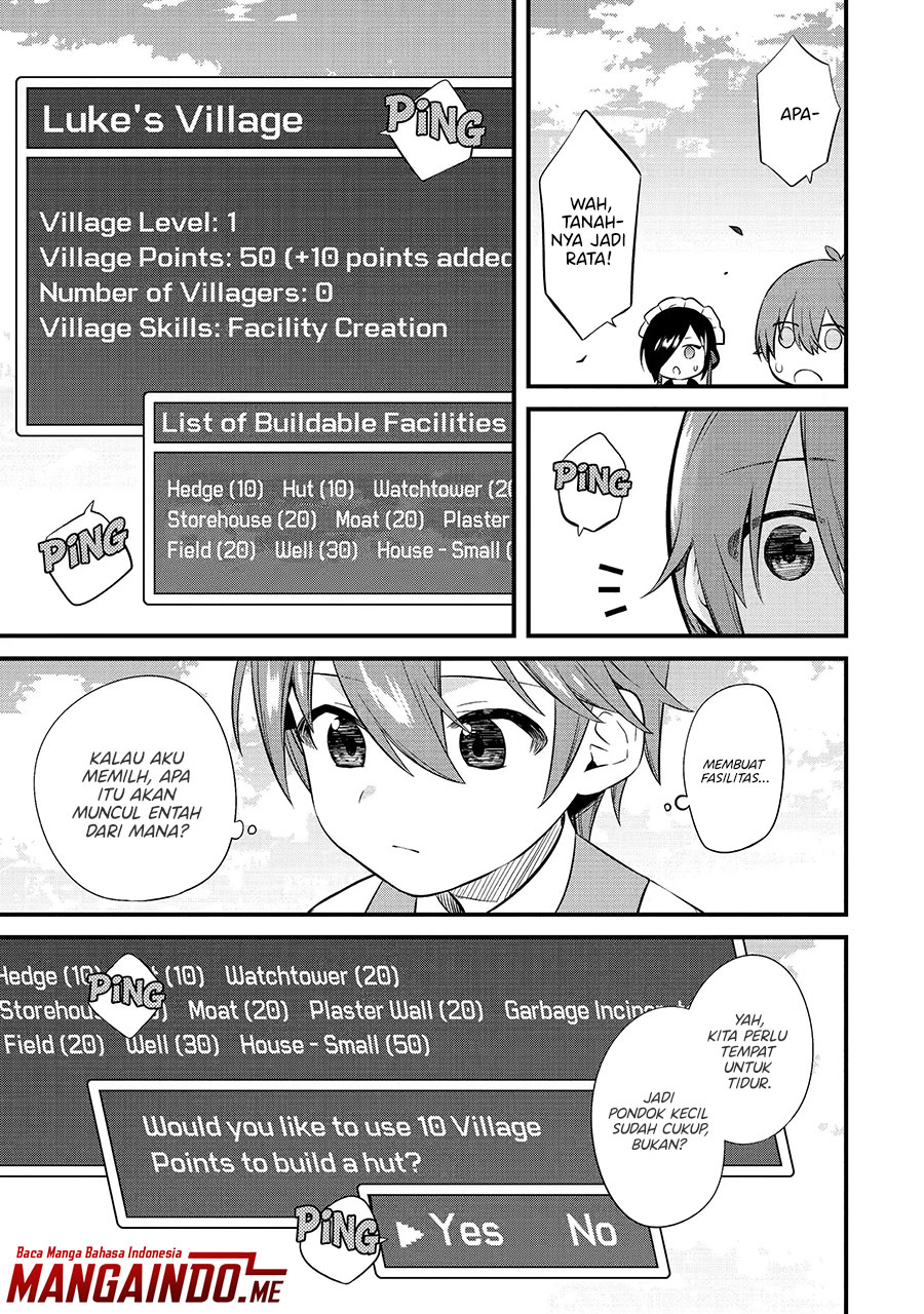 Baca Manga The Amazing Village Creator: Slow Living with the Village Building Cheat Skill Chapter 01.3 Gambar 2