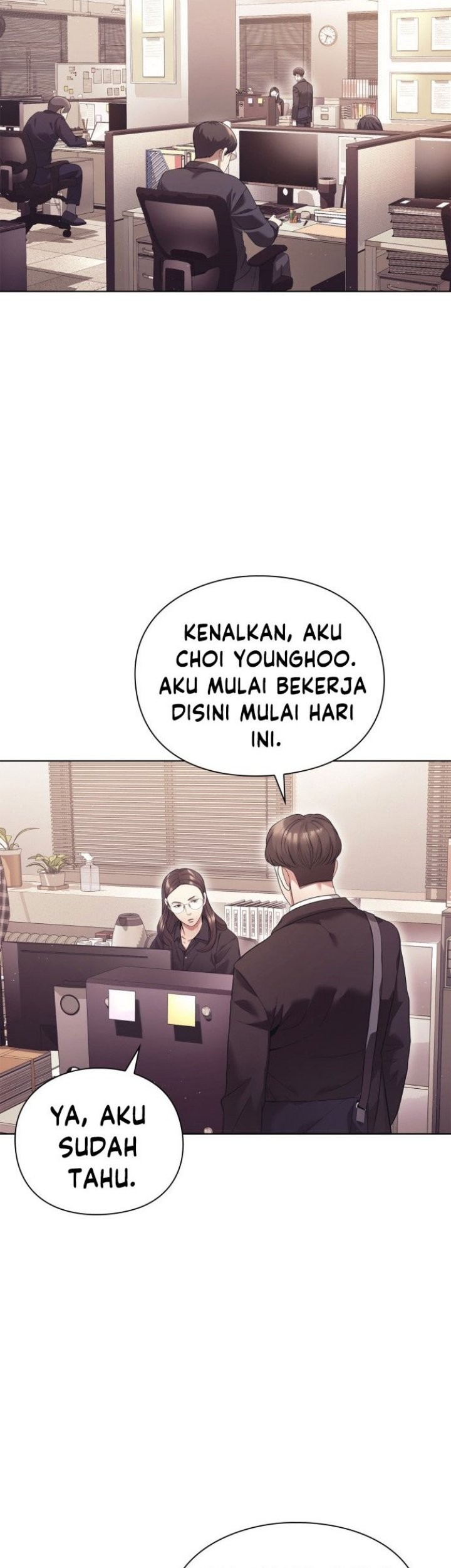 Office Worker Who Sees Fate Chapter 01 Gambar 69