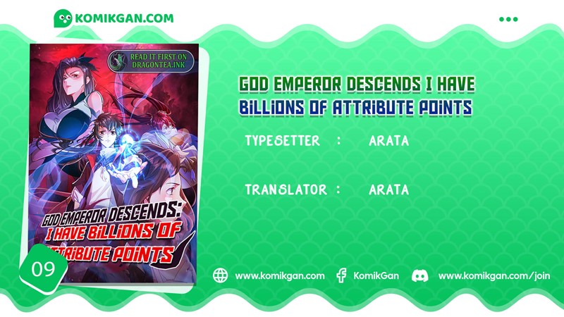 Baca Komik God Emperor Descends I have Billions of Attribute Points Chapter 09 Gambar 1