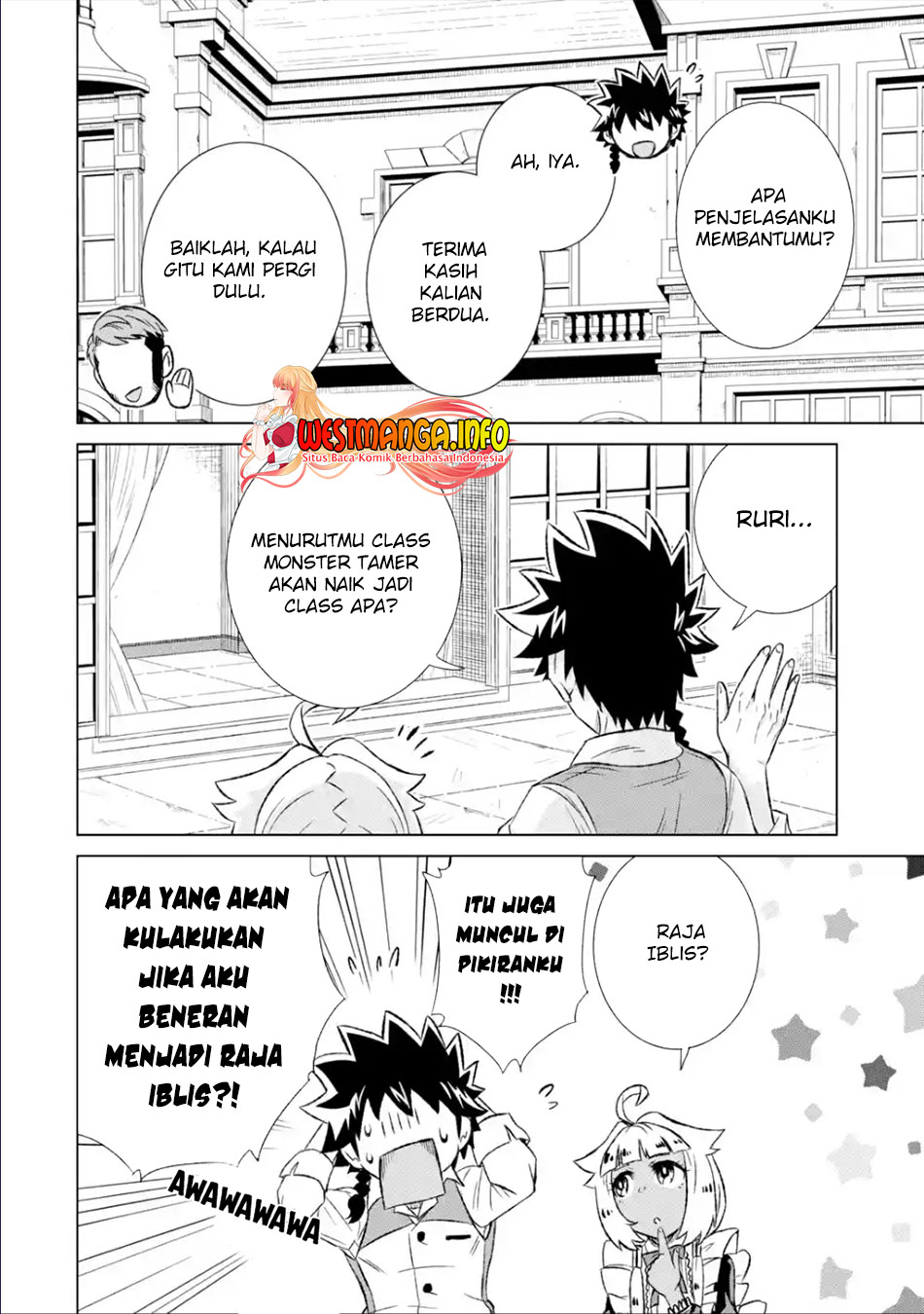 Isekai de tadahitori no mamono tsukai ~ tenshoku shitara maou ni machigawa remashita Chapter 38.1 Gambar 23