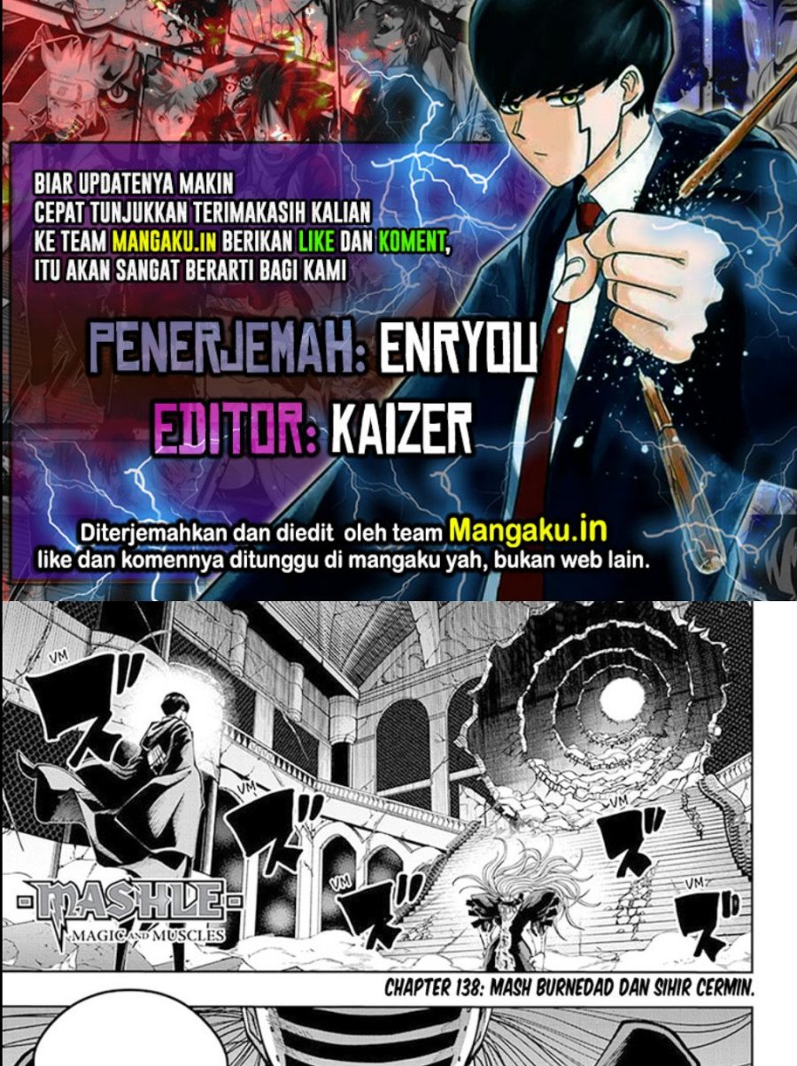 Baca Komik Mashle: Magic and Muscles Chapter 138 Gambar 1