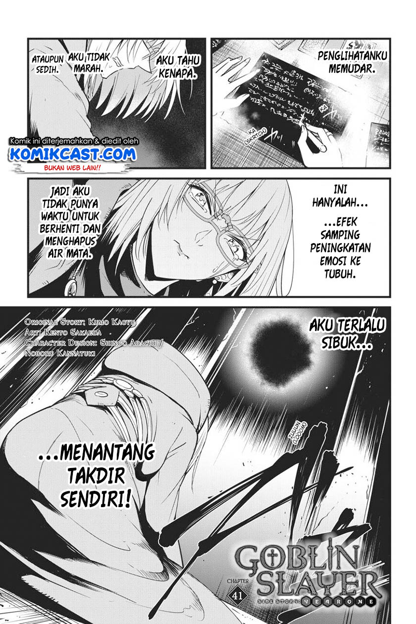 Komik Goblin Slayer Side Story: Year One - Chapter Chapter 41 - Halaman 2