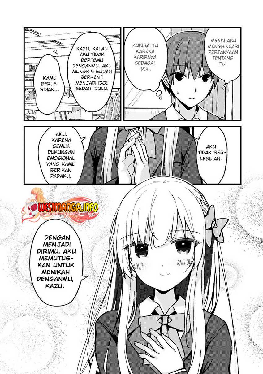 Netoge no Yome ga Ninki Idol datta ken ~Cool-kei no kanojo wa genjitsu demo yome no tsumori de iru~ Chapter 02 Gambar 15